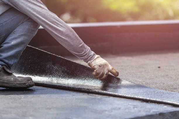 Professional Exterior Waterproofing technician working in Pleasantville, NY